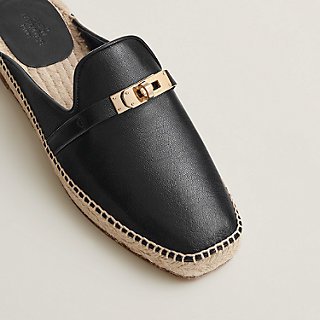 HERMES Feria Espadrille ★関税込 BNIB Hermes Woman Feria Espadrille Black GHW 36 | eBay
